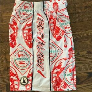 Flow Society lacrosse shorts size large